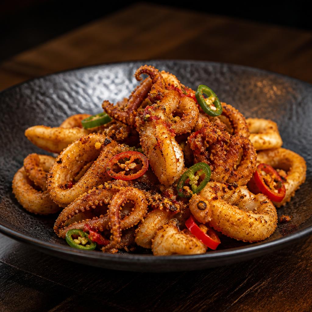 Hot & Spicy Squid